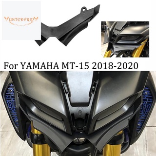 for Yamaha MT15 MT-15 2018-2021 Wings Front Pneumatic Fairing Wing Tip Protective Cover Black