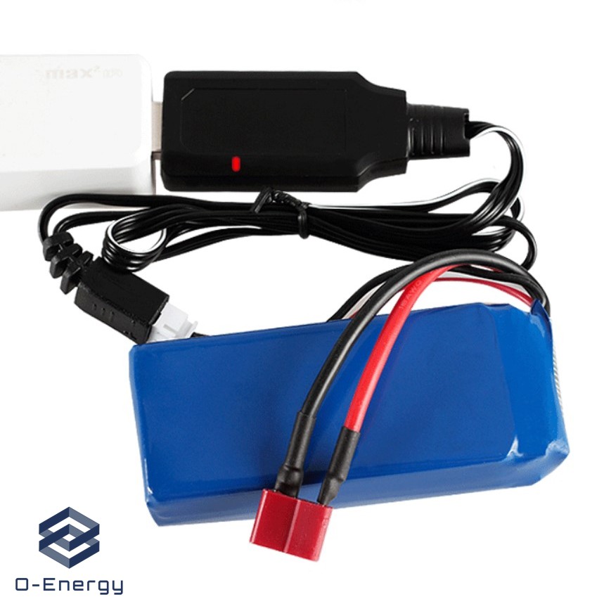 สายUSB ชาร์จแบตเตอรี่ลิเธียม 7.4V ปลั๊ก Xh-3Pin