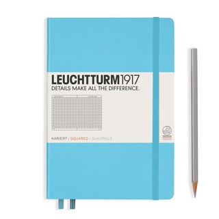 Leuchtturm1917 Hardcover Notebooks "Ice Blue" สมุดโน๊ต Leuchtturm1917 ปกแข็ง สีฟ้าอ่อน