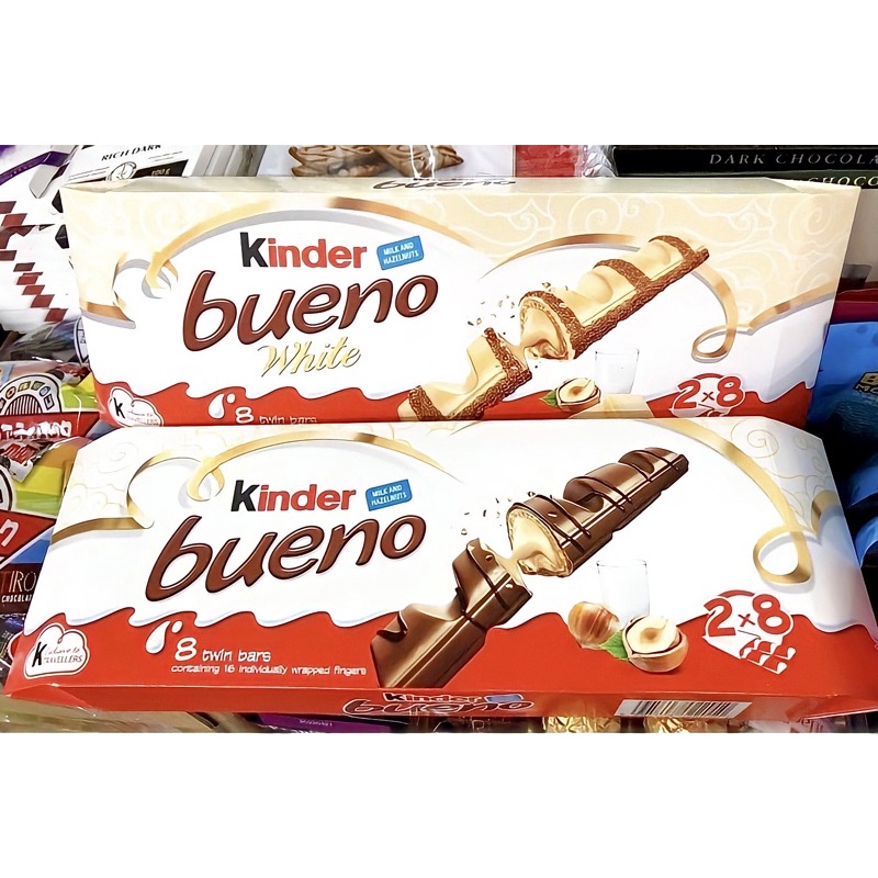 Kinder Bueno คินเดอร์บูเอโน่ ช็อกโกแลตเฮเซลนัท