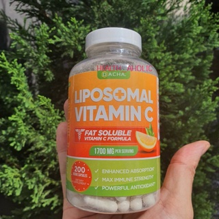 ✨️พร้อมส่ง✨️Natural Liposomal Vitamin C - 200 Capsules