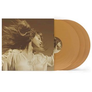 แผ่นเสียง Taylor Swift – Fearless  (Taylor’s Version)**Gold vinyl 3Lp มือหนึ่ง ซีล