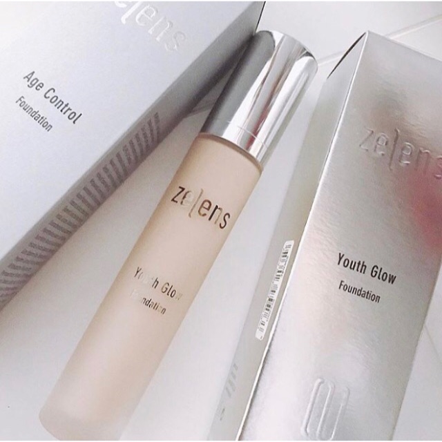 Zelens 💋พร้อมส่ง💋Youth Glow Foundation 30 ml ของแท้ 💯%