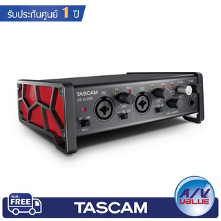 Tascam US-2x2HR - 2Mic, 2IN/2OUT High Resolution Versatile USB Audio Interface