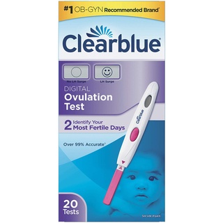 ส่งฟรี&gt;&gt;Clearblue®Digital Ovulation Test Kit 20Tests สีชมพู เพิ่มโอกาสตั้งครรภ์
