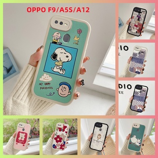 เคส OPPO F9 A5S A12 A7 เคสโทรศัพท์ซิลิโคนกันกระแทก สนูปปี้. ลายน่ารัก KLQ