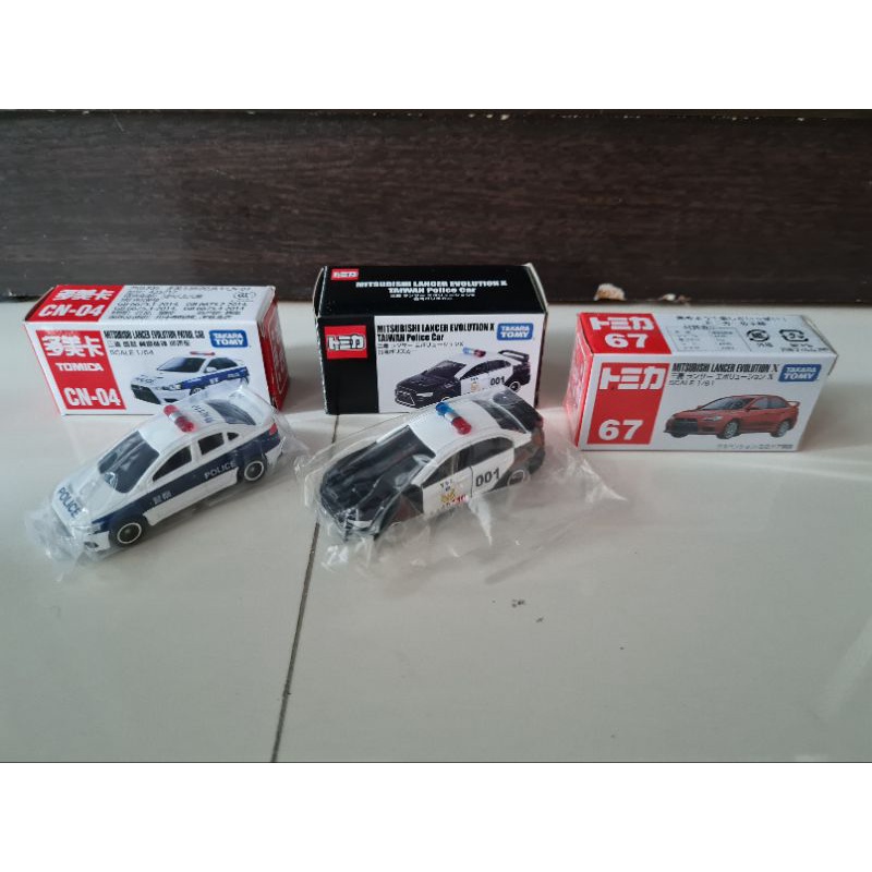 TOMICA MITSUBISHI LANCER 3 คัน 1,000 บาท