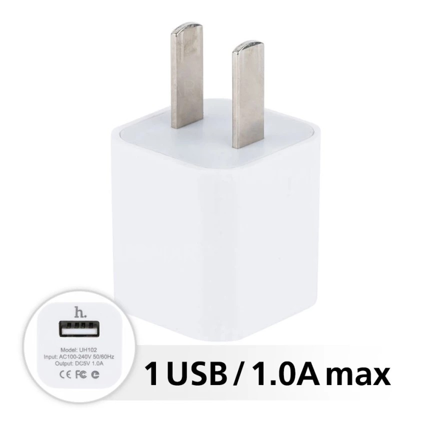 Hoco Adapter UH102 Smart Charger 1 USB