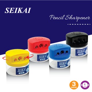 Seikai กบเหลาดินสอ 3 รู SE1250