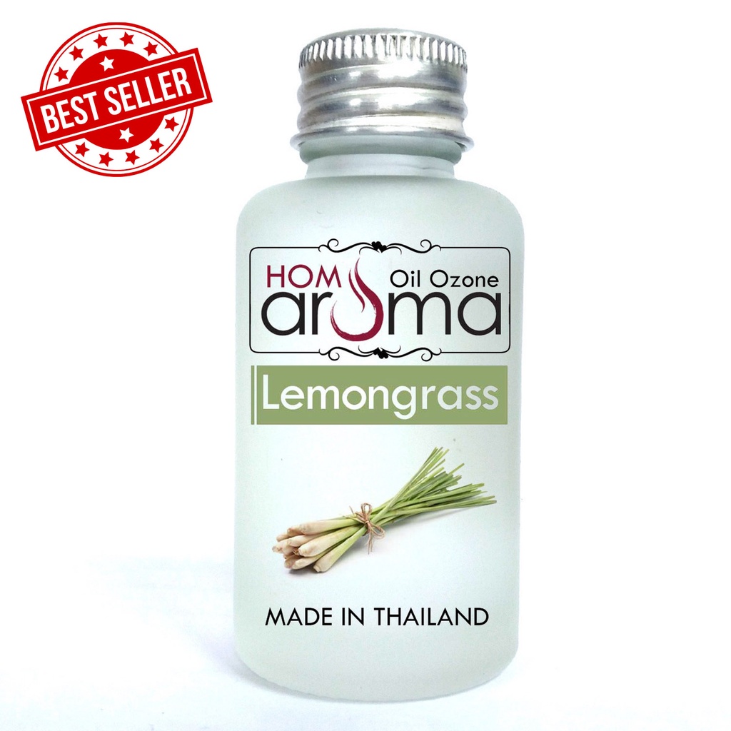 Oil Ozone น้ำมันหอมระเหย กลิ่นตะไคร้บ้าน Lemongrass สำหรับเครื่องพ่นอโรม่า ช่วยให้ห้องหอมสดชื่น