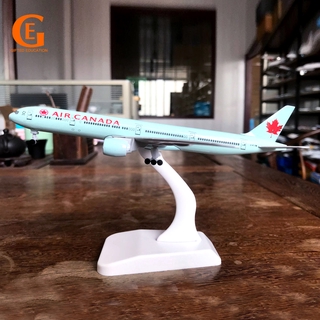 Air Canada Boeing 777 Plane โมเดลเครื่องบินโลหะอัลลอยด์ ACA B777 Airplane Aircraft ของเล่นสําหรับเด็ก 20ซม.