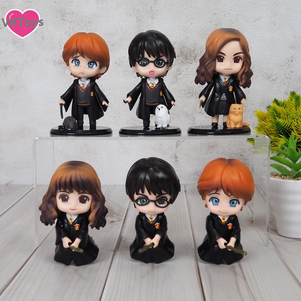 พร้อมส่ง!!! โมเดล Harry Potter 😎 แฮรี่พอตเตอร์ มี 2 ชุดให้เลือก ชุดสัตว์เลี้ยง และ ชุดขี่ไม้กวาด ของ