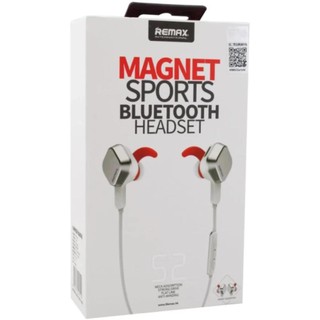 Remax Magnet Sport Bluetooth Headset รุ่น RM-S2 (สีขาว)