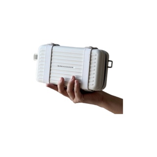 โปรโมชั่น : AMBASSADOR กระเป๋าสะพาย รุ่น CAFE TO GO 9090 กระเป๋าทรงเดินทาง กระเป๋าสะพายข้าง ทรงมินิมอล กระเป๋าผู้ชาย กระเป๋าผู้หญิง