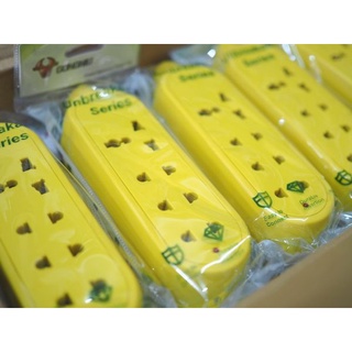 Gongniu ปลั๊กไฟลอย 4 ช่อง  (รุ่นตกไม่แตก)