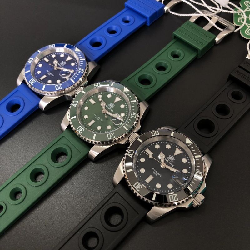 🇹🇭มสต็อกในประเทศไทย🇹🇭 SteelDive 1953 automatic diver watch 300m waterproof, Japanese Seiko NH35, Sapphire Glass