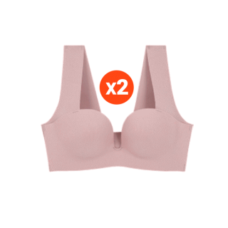 Wacoal Smart Size Go Girls วาโก้ S M L Bra set 2 ชิ้น รุ่น WB3Y27 สีเบจ (เฉพาะบรา)