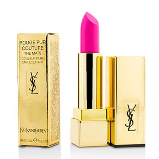 ของแท้100%Yves Saint Laurent Rouge Pur Couture The Mats - # 221 Rose Ink 3.8g/0.13oz