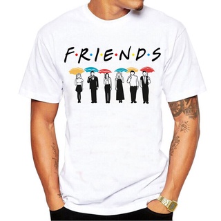 ขายดี!ใหม่ ขายดี เสื้อยืดแขนสั้น พิมพ์ลายการ์ตูนกราฟิก Friends TV แฟชั่นฤดูร้อน สําหรับผู้ชายS-5XL