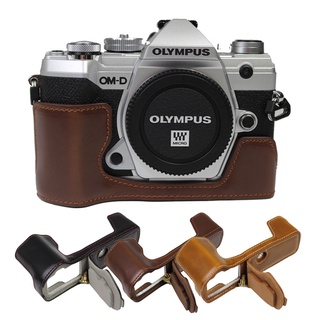 เคสหนัง PU ป้องกันกล้อง สําหรับ Olympus OMD EM5III E-M5 Mark III E-M5 III