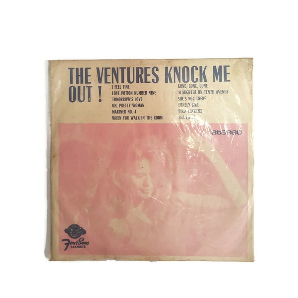 แผ่นเสียง มือสอง : The Ventures Knock me Out!
