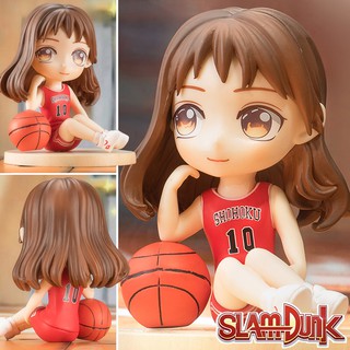 ฟิกเกอร์ Slam Dunk สแลมดังก์ Basketball Player บาส นักบาสเก็ตบอล Haruko Akagi ฮารุโกะ อาคางิ Shohoku No 10 ทีมโชโฮคุ