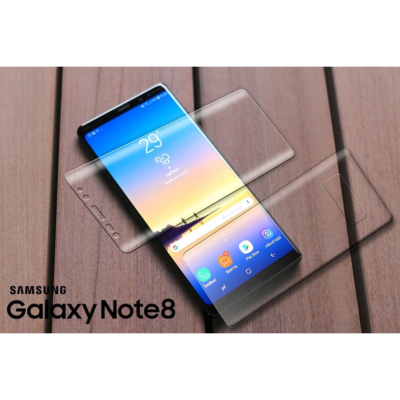 ฟิล์มกันรอย แบบนิ่ม เต็มจอ ด้านหน้า ซัมซุง โน้ต8 Soft Pet Full Cover Front Film For Samsung Galaxy Note8 (6.3")