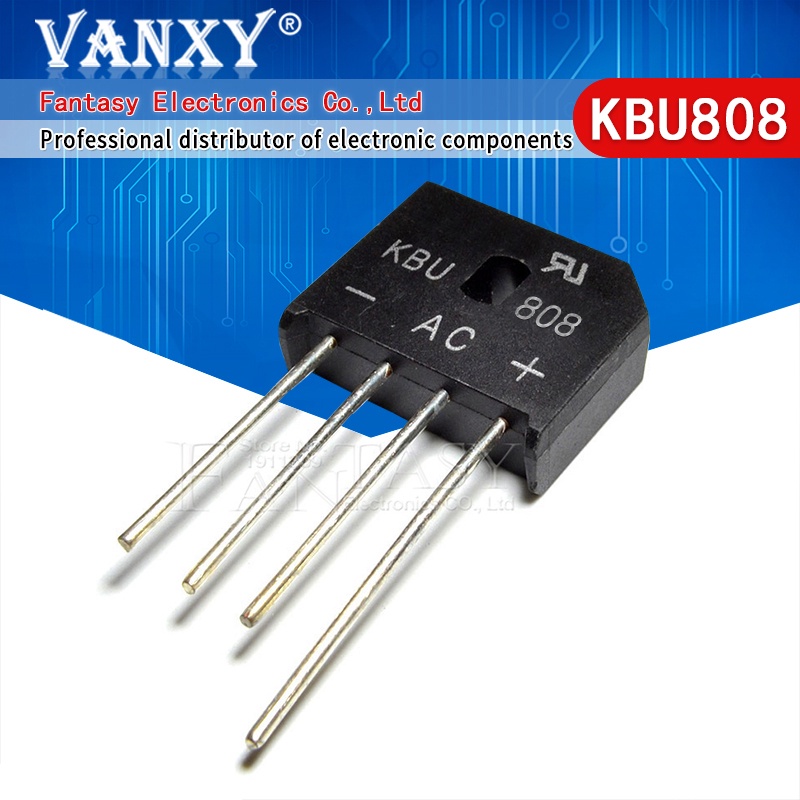 8A 5 ชิ้น KBU808 KBU-808 800V ใหม่ pxa6
