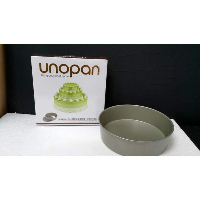 กระทะเค้กทรงกลม Unopan 20 ซม. - ถอดออกได้ (UN16012)