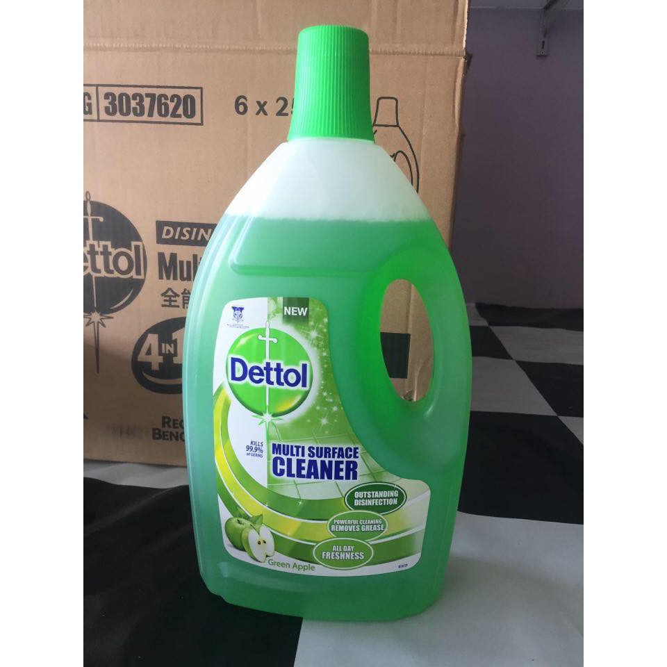 น้ำยาถูพื้นเดทตอล Dettol multisurface cleaner ขนาด 2.5ลิตร ราคา490