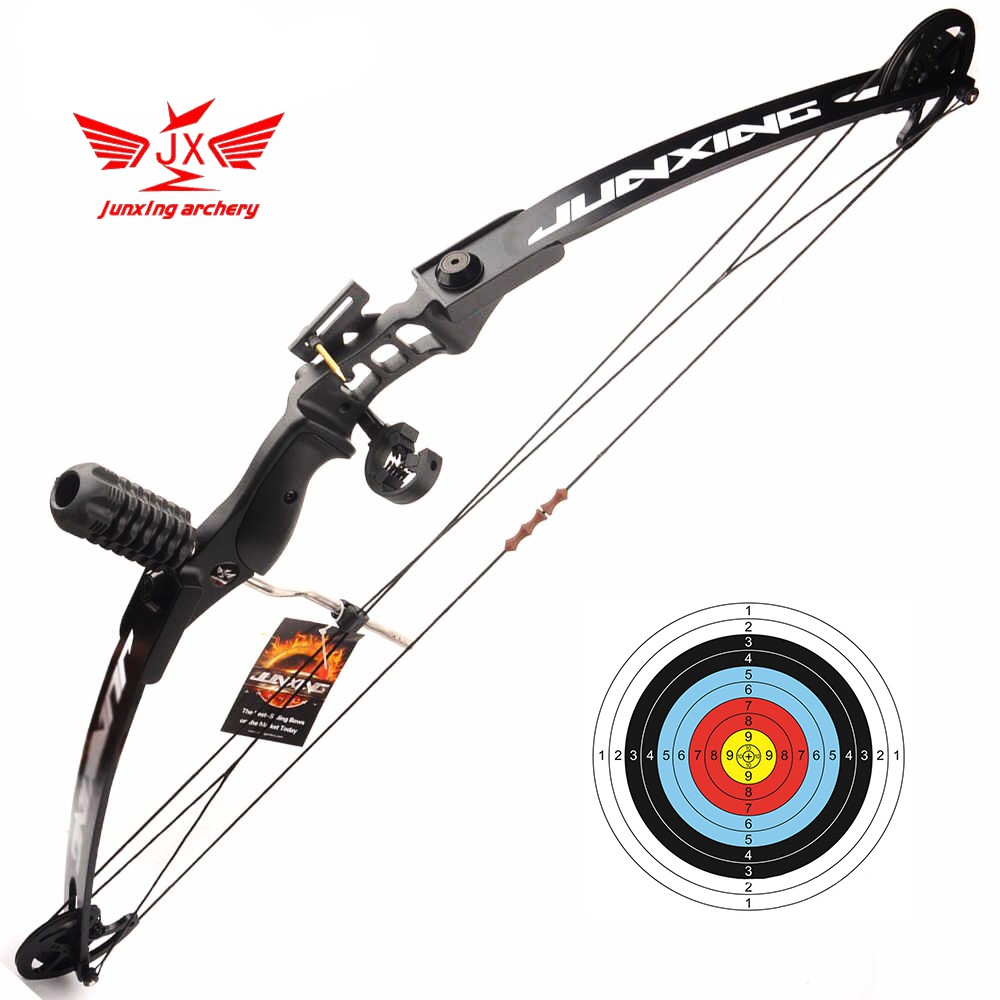 ธนู (มือขวา RH) Junxing M183 Compound Bow set 30-40lbs  Sport Outdoor Archery Target Practice Fishing