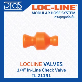 LOCLINE ล็อคไลน์ ระบบท่อกระดูกงู Valves วาล์ว IN-LINE CHECK VALVE (TL 21191)