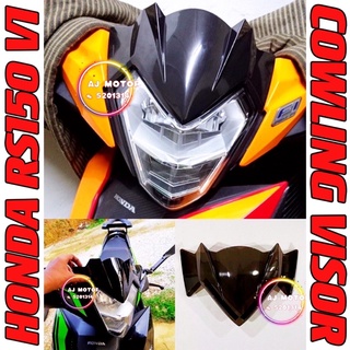 Rs150 V1 ฝาครอบไฟหน้า LED ติดกระจกหน้ารถยนต์ (RFS150 ติดตั้งได้) สําหรับ HONDA RS RS150R