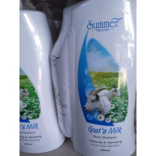 สบู่เหลวสูตรนมแพะ summer naturale goats milk