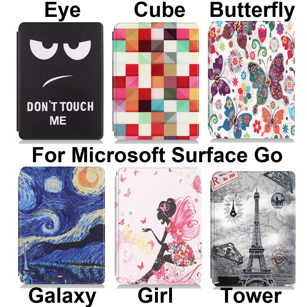 น่ารัก กรณี Surface Go 10 Cover ปก Suface Pen Holder ผู้ถือปากกา Microsoft Surfacego 10 ถุงป้องกัน C
