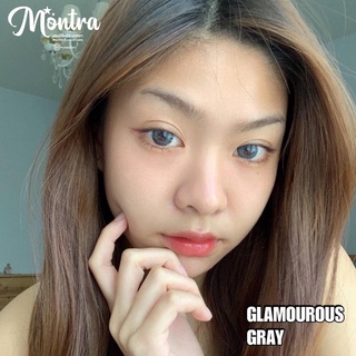 Glamorous gray/brown (Wink lens) ขนาดBig (บิ๊กอาย คอนแทคเลนส์ ) (bigeyes)