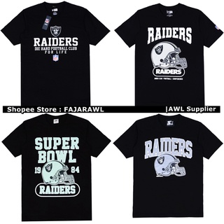 เสื้อยืด ลาย VINTAGE RAIDERS OAKLAND CLUB AMERICAN FOOTBALL LOS ANGELES STARTER