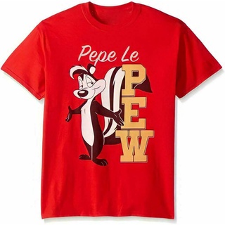 [COD]เสื้อยืดผ้าฝ้ายแท้ 100% แขนสั้น พิมพ์ลายการ์ตูน Pepe Le Pew สไตล์ล่าสุด สําหรับผู้ชาย DIYS-5XL