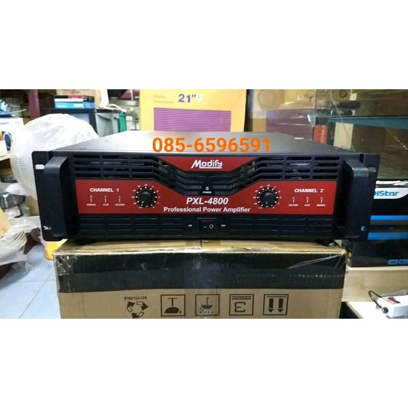 แอมป์ขยาย Modify PXL4800 หม้อแปลง