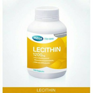 LECITHIN 1200mg เลซิติน  100capsules