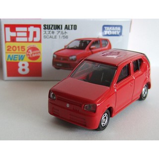 โมเดลรถ Tomica No.8 Suzuki Alto