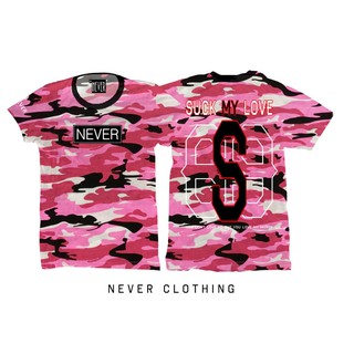 NEVER CLTG เสื้อยืด แขนสั้น รุ่น Camo 1.2