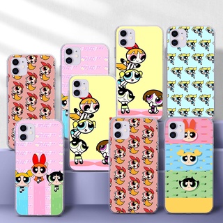 เคสโทรศัพท์มือถือแบบนิ่ม TPU ใส ลายการ์ตูน Powerpuff girl police 202A สําหรับ Samsung Note 10 Lite 20 Ultra 8 9 S9 Plus J7 Prime J8 2018