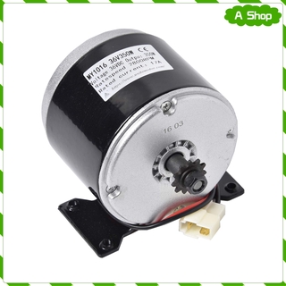 มอเตอร์ 36V Dc 350W 2750RPM สําหรับล้อสกูตเตอร์สกูตเตอร์