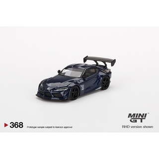 MINI GT 1/64 No.368 HKS Toyota GR Supra (A90) Downshift Blue MGT00368-L