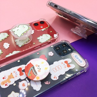 : พร้อมส่ง!!Oppo A54 4g/A94 4g/A95 เคสนิ่มใส TPU มุมกันกระแทก ฟรี Griptok เคสมือถือแฟชั่น ลายการ์ตูนน่ารัก