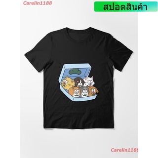 New Takoyaki Inumatsu (blue) Essential T-Shirt ผู้หญิง ดพิมพ์ลาย ดผ้าเด้ง คอกลม cotton ความนิยม discount Unisex