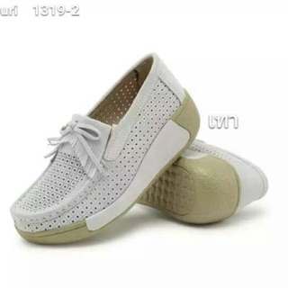 Loafer perforate shoe พร้อมส่ง! H5333