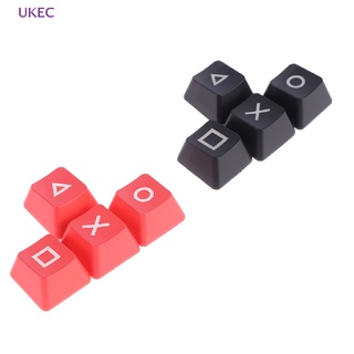 Ukec ABS ปุ่มลูกศร ปุ่มกดแป้นพิมพ์ ไฟแบ็คไลท์ สําหรับเล่นเกม คีย์บอร์ดเกมเมอร์ ใหม่