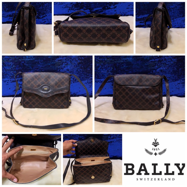 👝: BALLY Crossbody bag แท้💯%